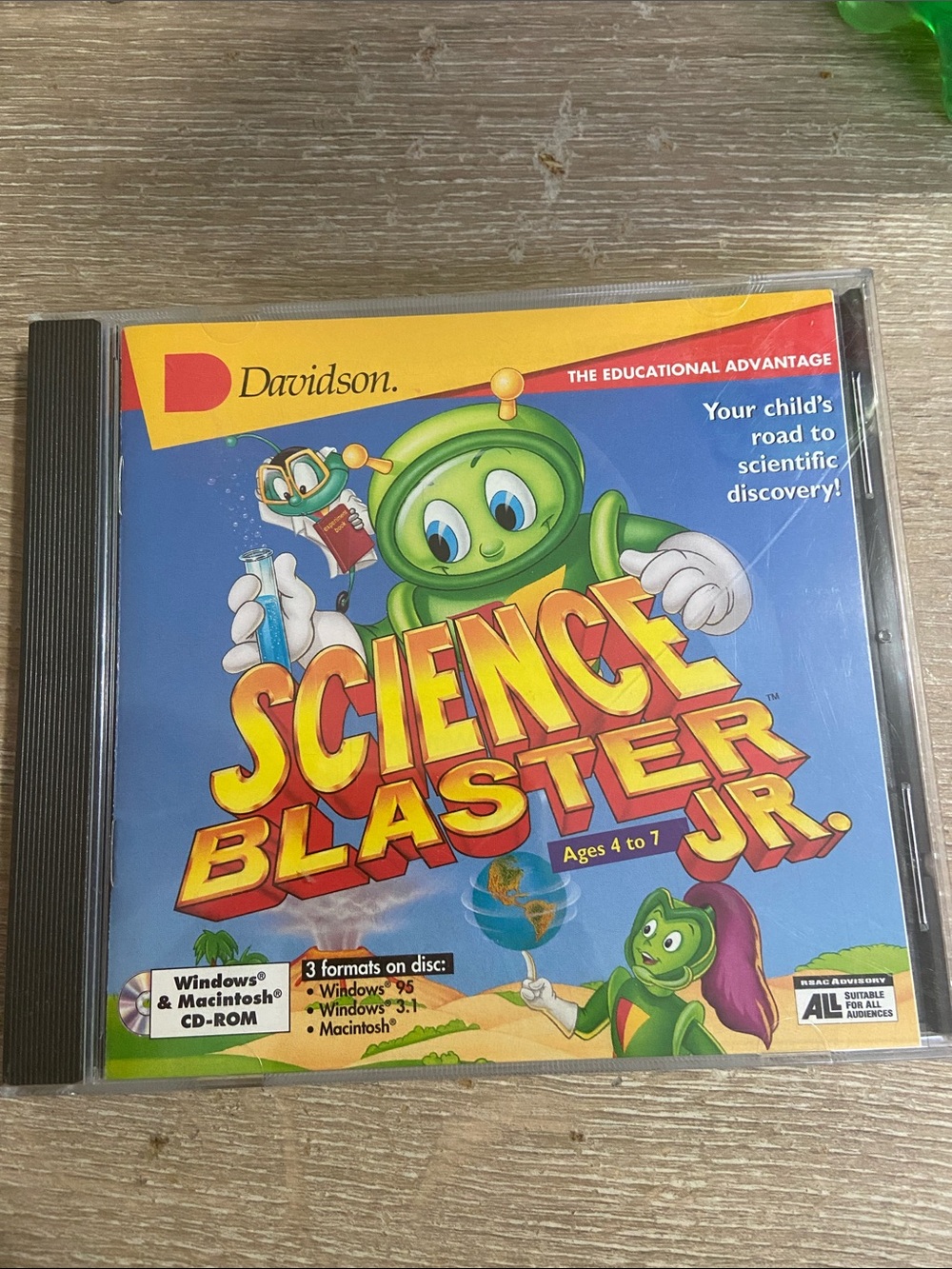 Davidson Science Blaster Jr. Windows 95 / Windows 3.1 / Mac OS  CD-ROM